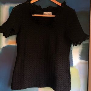 Dalton vintage crochet top